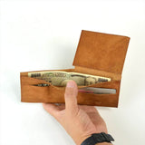 ANNAK Pueblo 皮革緊湊型摺紙皮夾