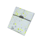 ANNAK エンボスハンドペイントレザー コンパクト折り紙ウォレット