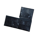 ANNAK エンボスハンドペイントレザー コンパクト折り紙ウォレット