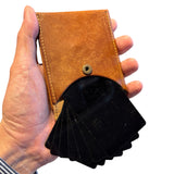 ANNAK Pueblo 皮革緊湊型摺紙皮夾