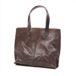 annak ビッグハンドウォッシュトートバッグ ダークブラウン