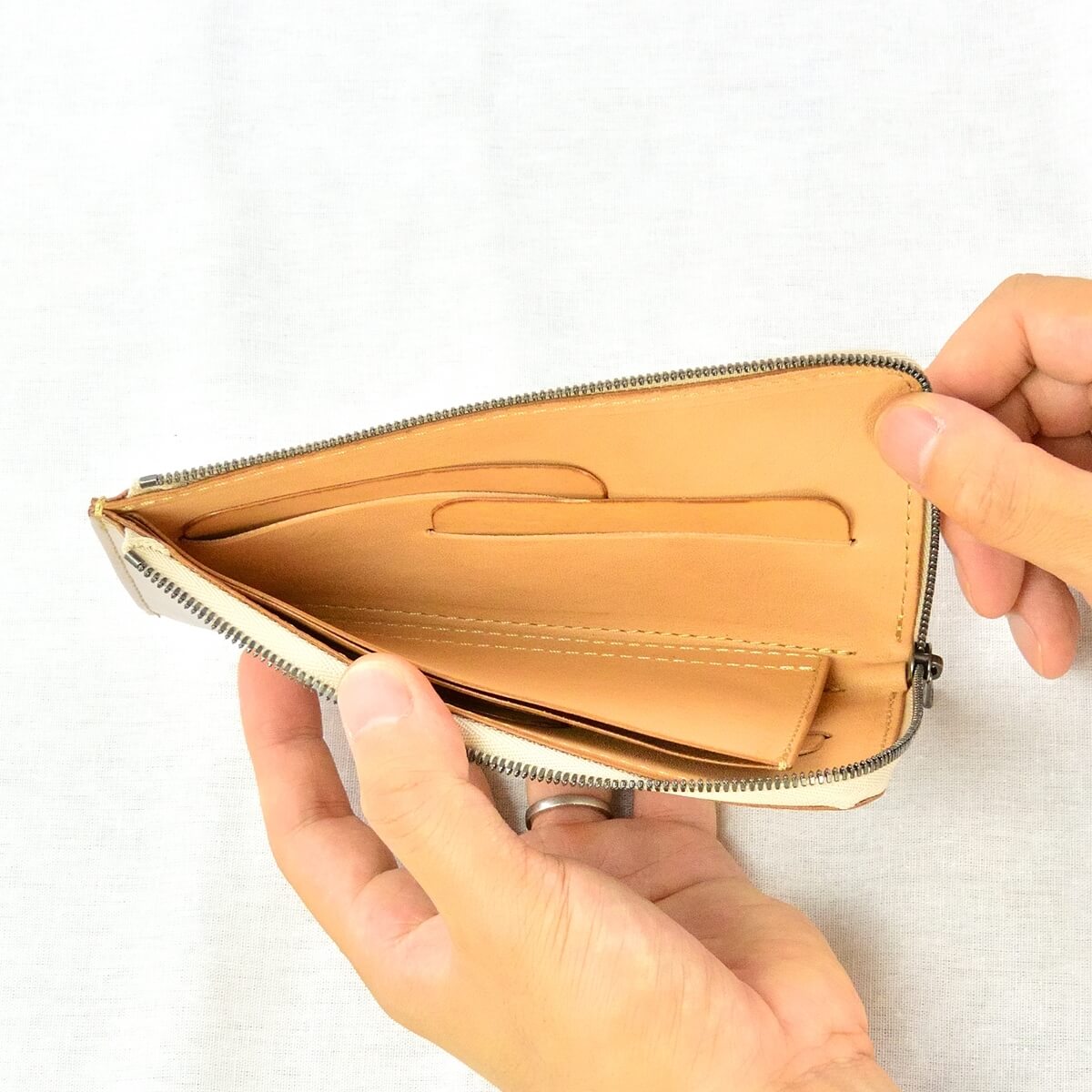 アナック L字型長財布