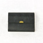 annak プエブロレザー3つ折りウォレット ブラック