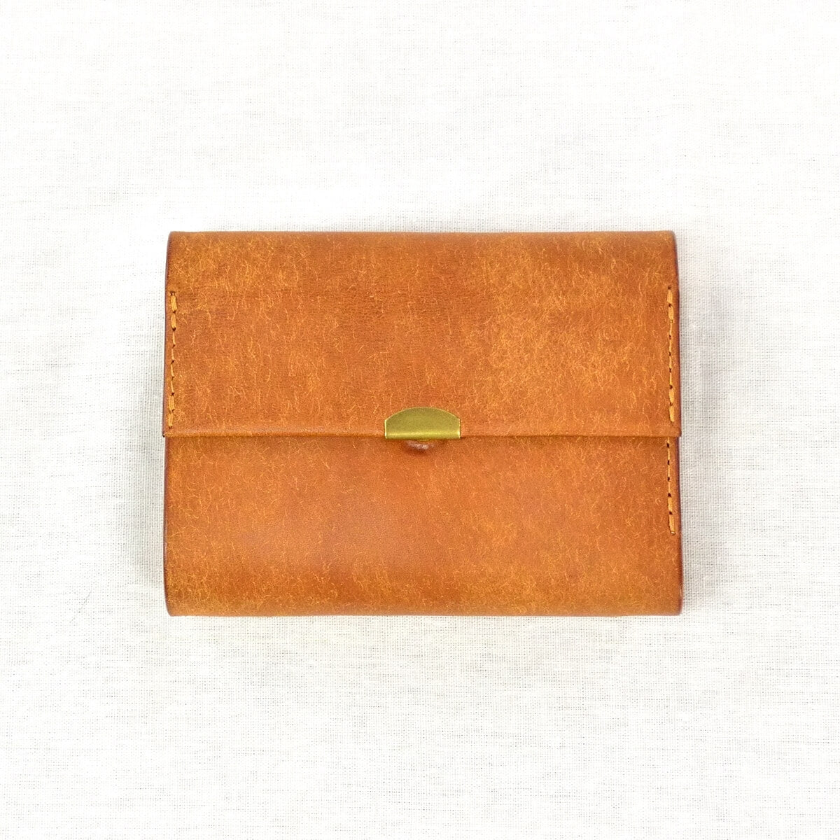 annak プエブロレザー3つ折りウォレット ブラウン