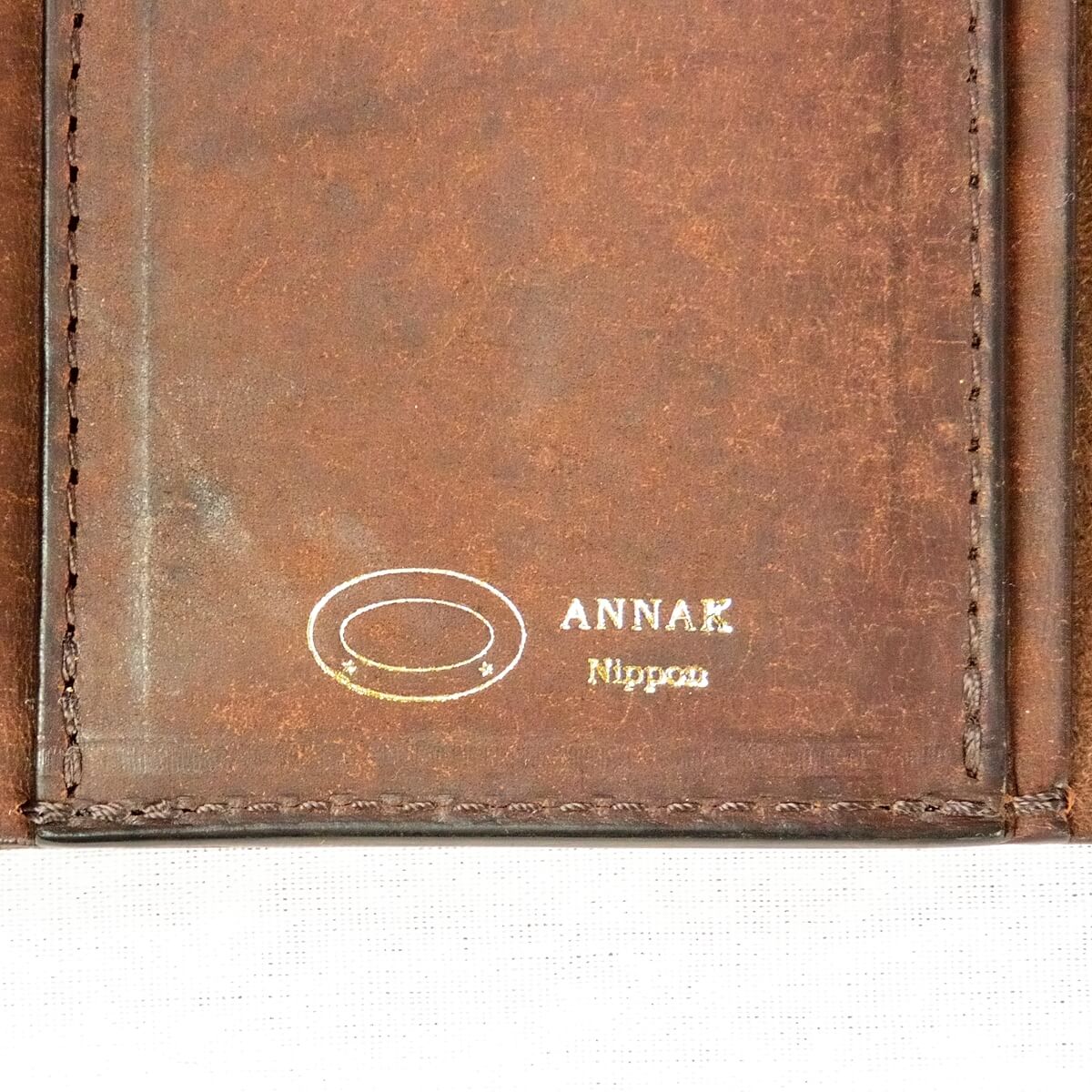 annak プエブロレザー3つ折りウォレット