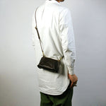 annak マチ付ハンドウォッシュミニショルダー