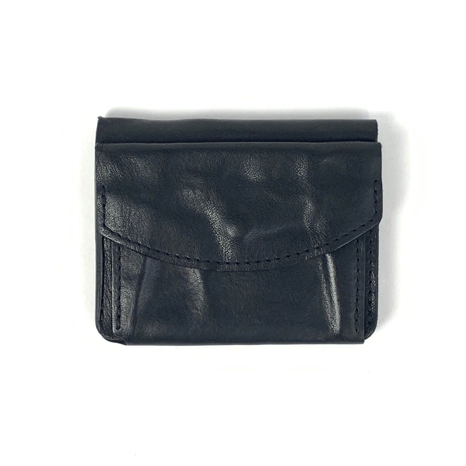 annak ハンドウォッシュコンパクト2つ折り財布 ブラック