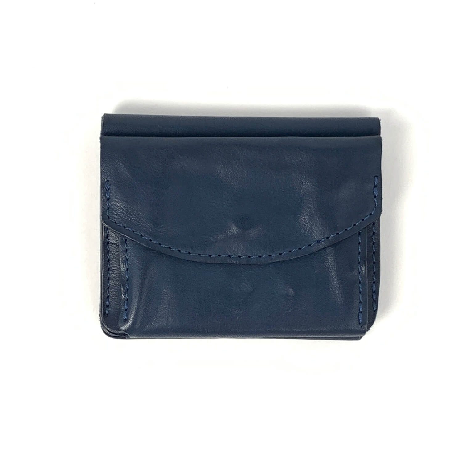 annak ハンドウォッシュコンパクト2つ折り財布 ネイビー