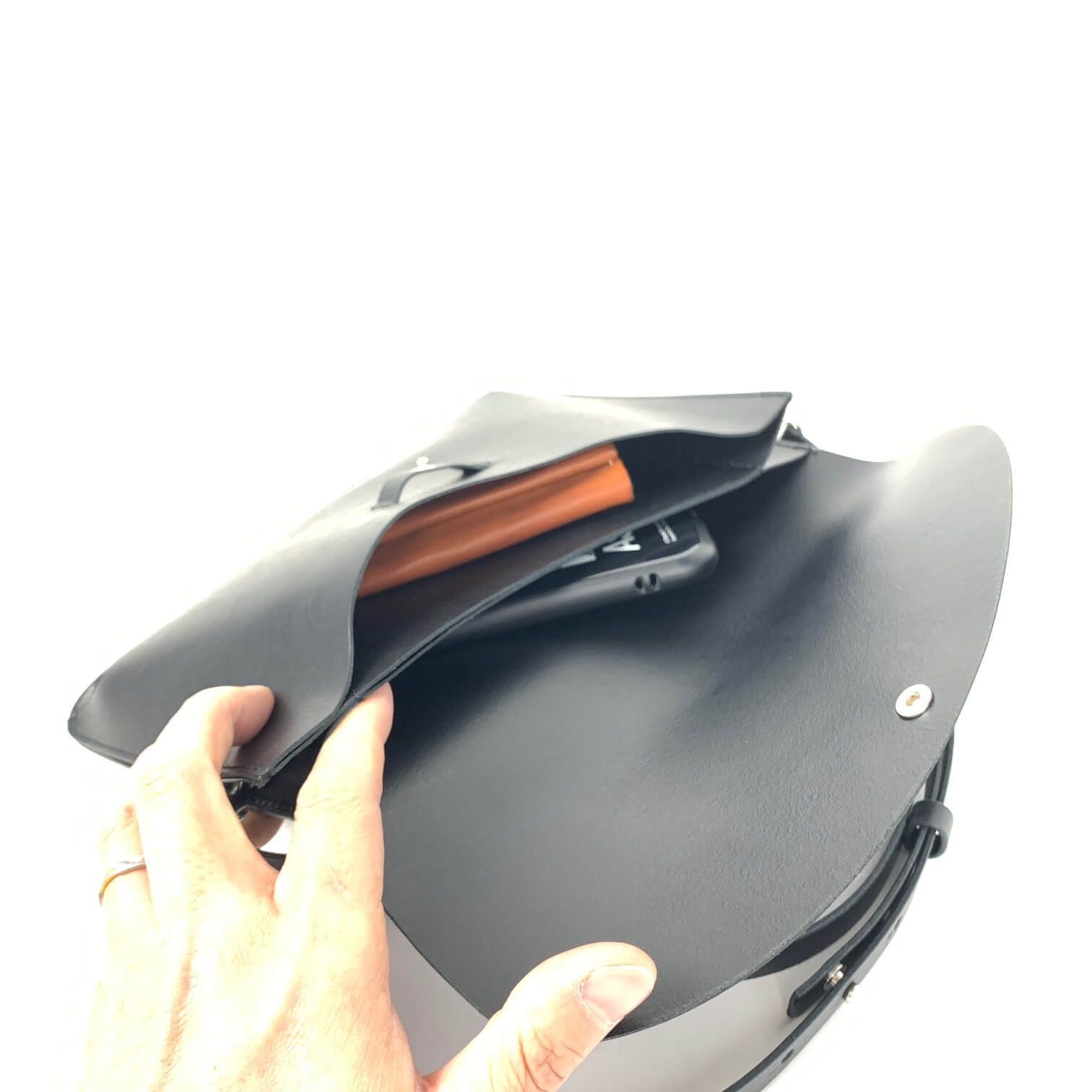 アナック 薄マチ2WAYショルダーバッグ