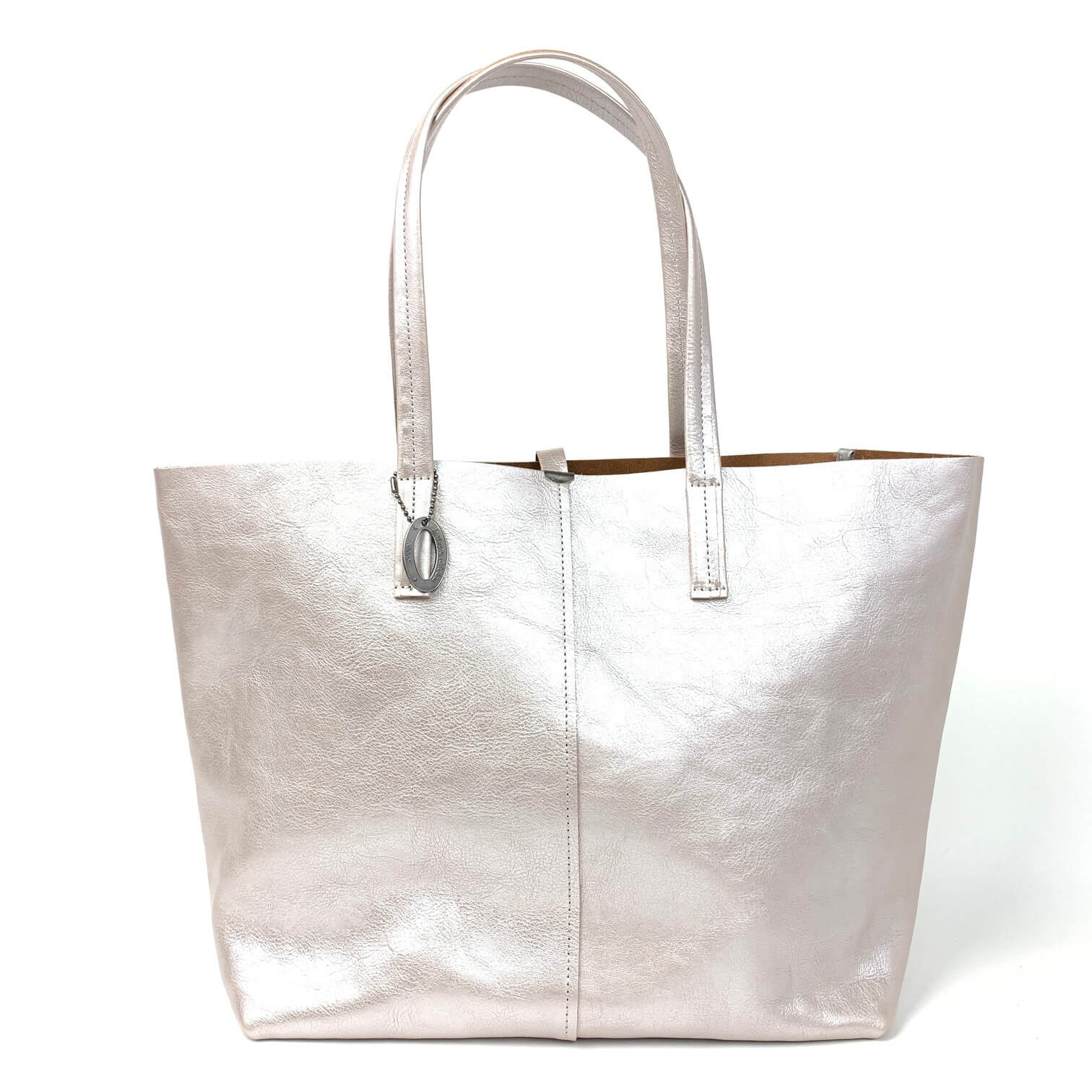 annak ワイドトートバッグ シルバー