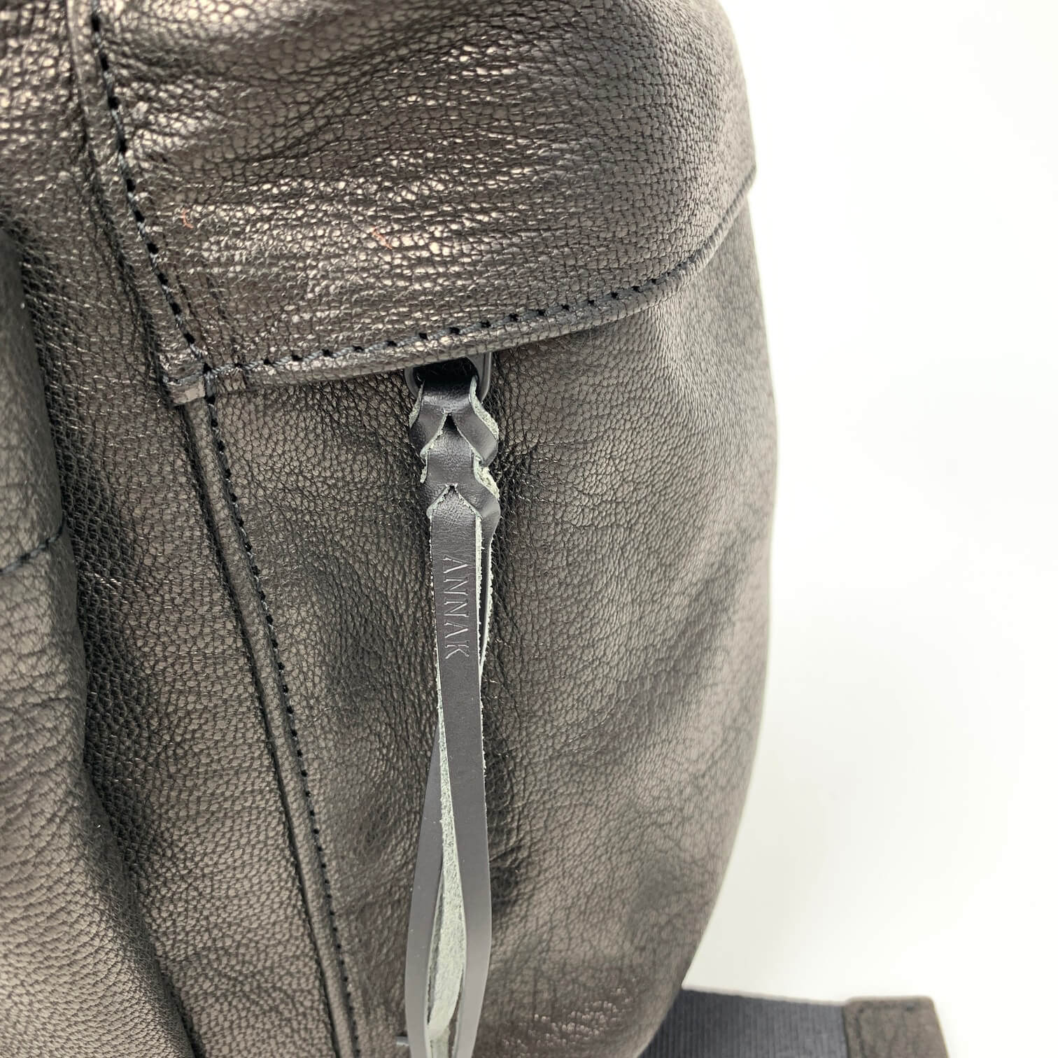 annak ゴートレザーリュック