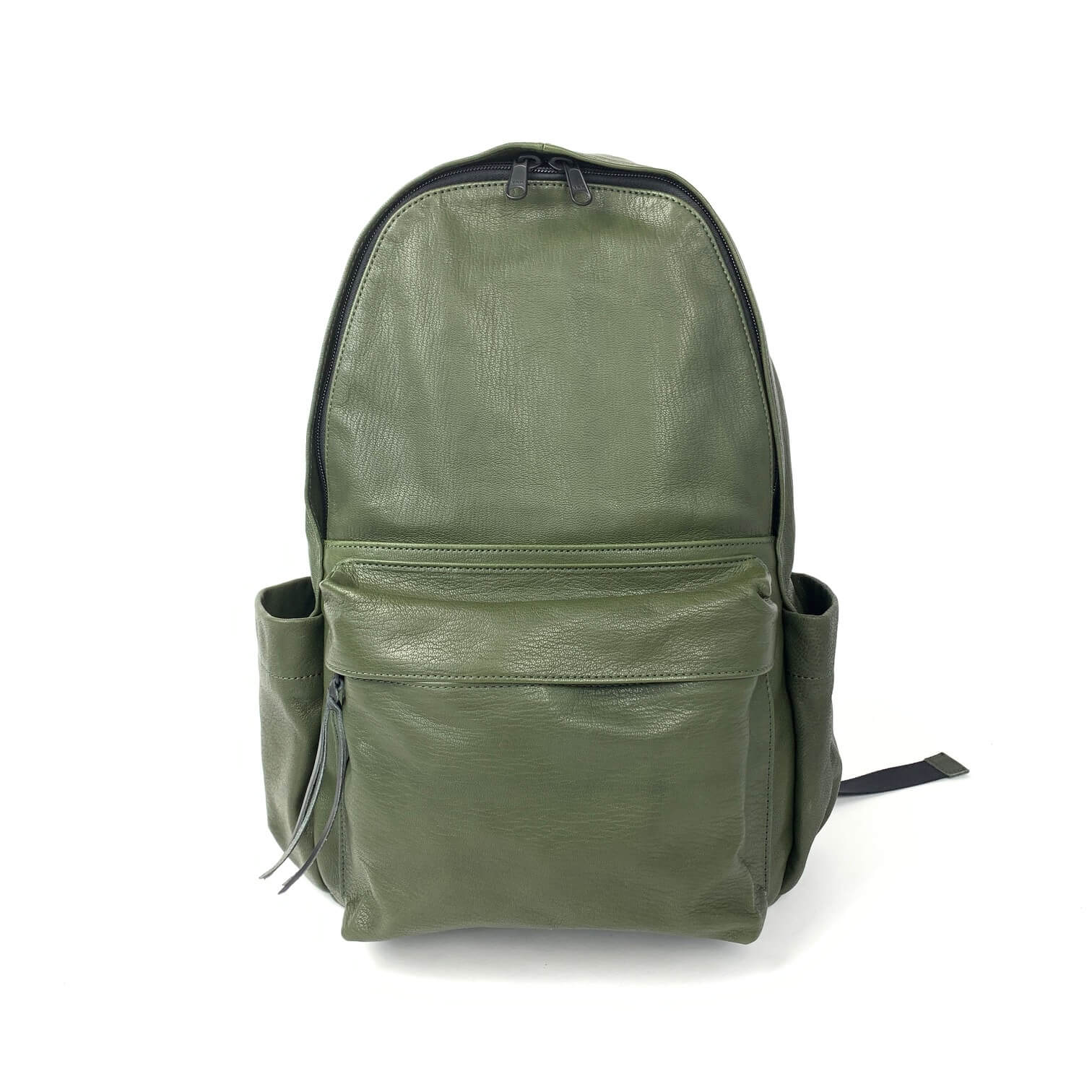 annak ゴートレザーリュック グリーン