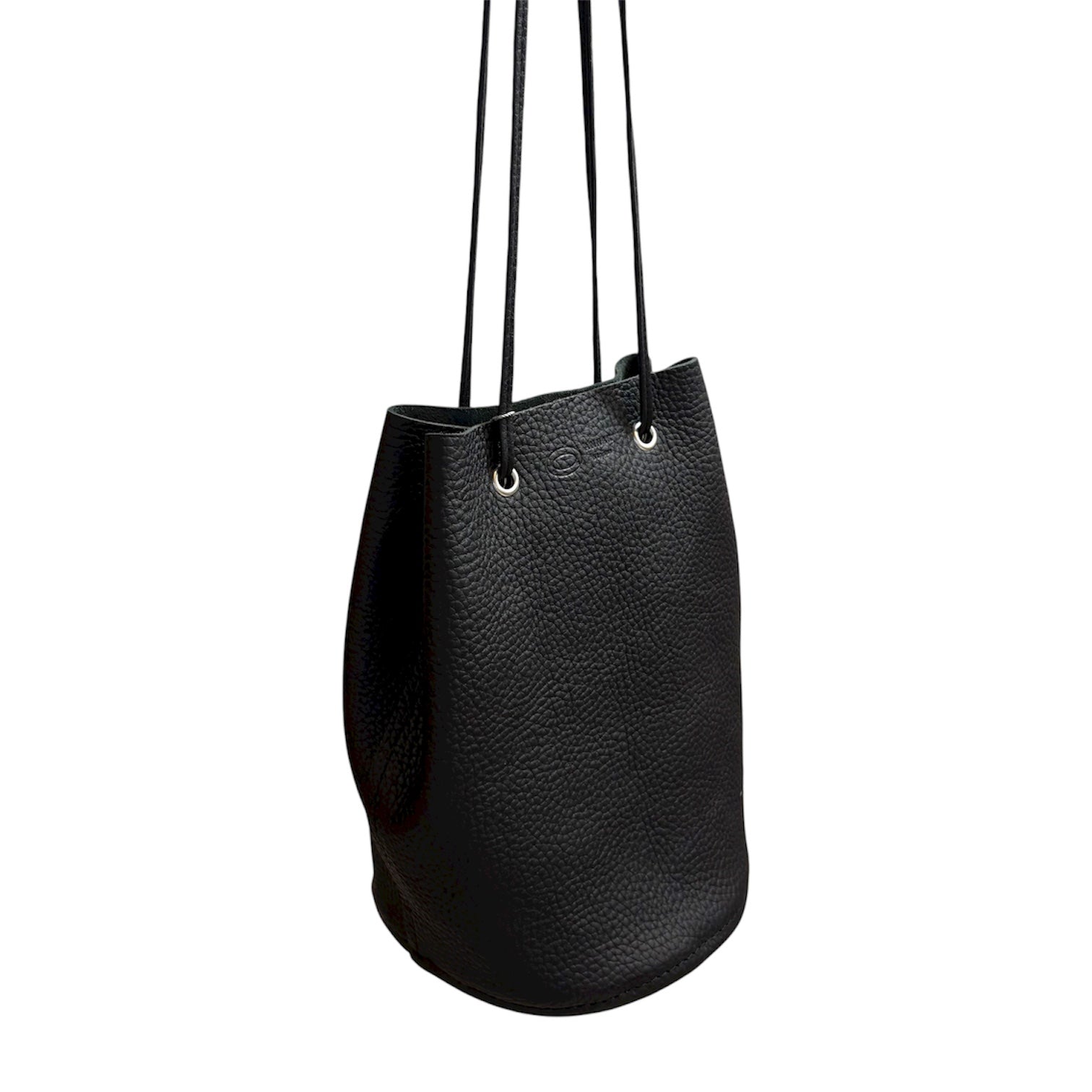 ANNAK カラーシュリンクレザー 巾着ショルダー2WAYバッグ