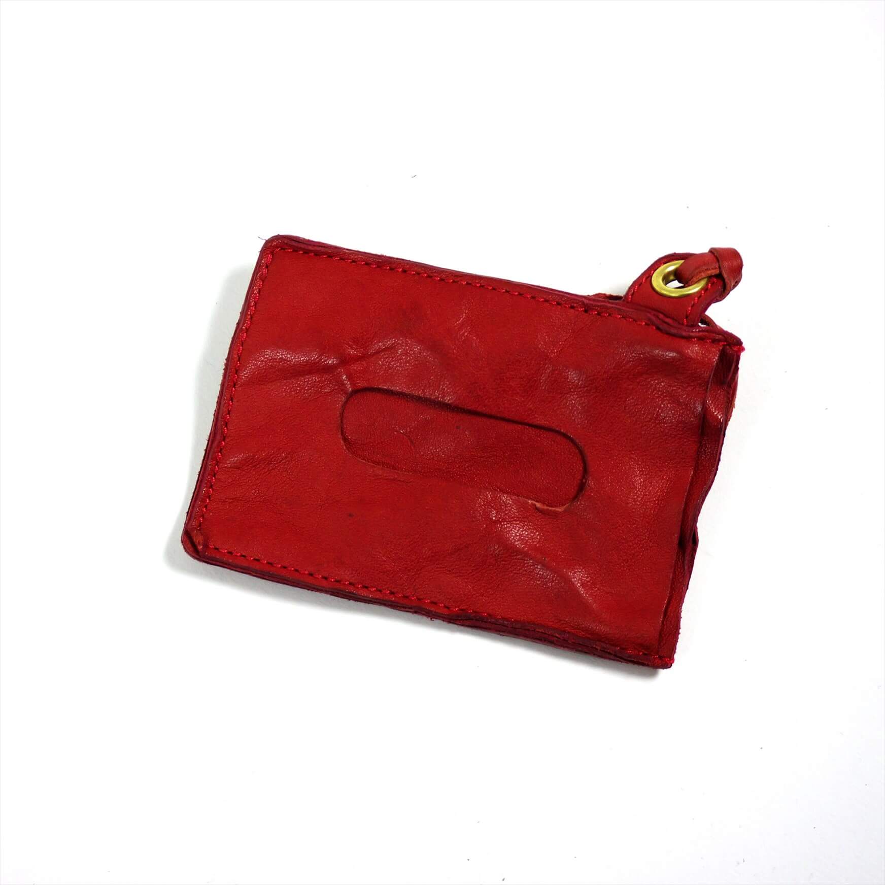 annak ウォッシュパスケース レッド