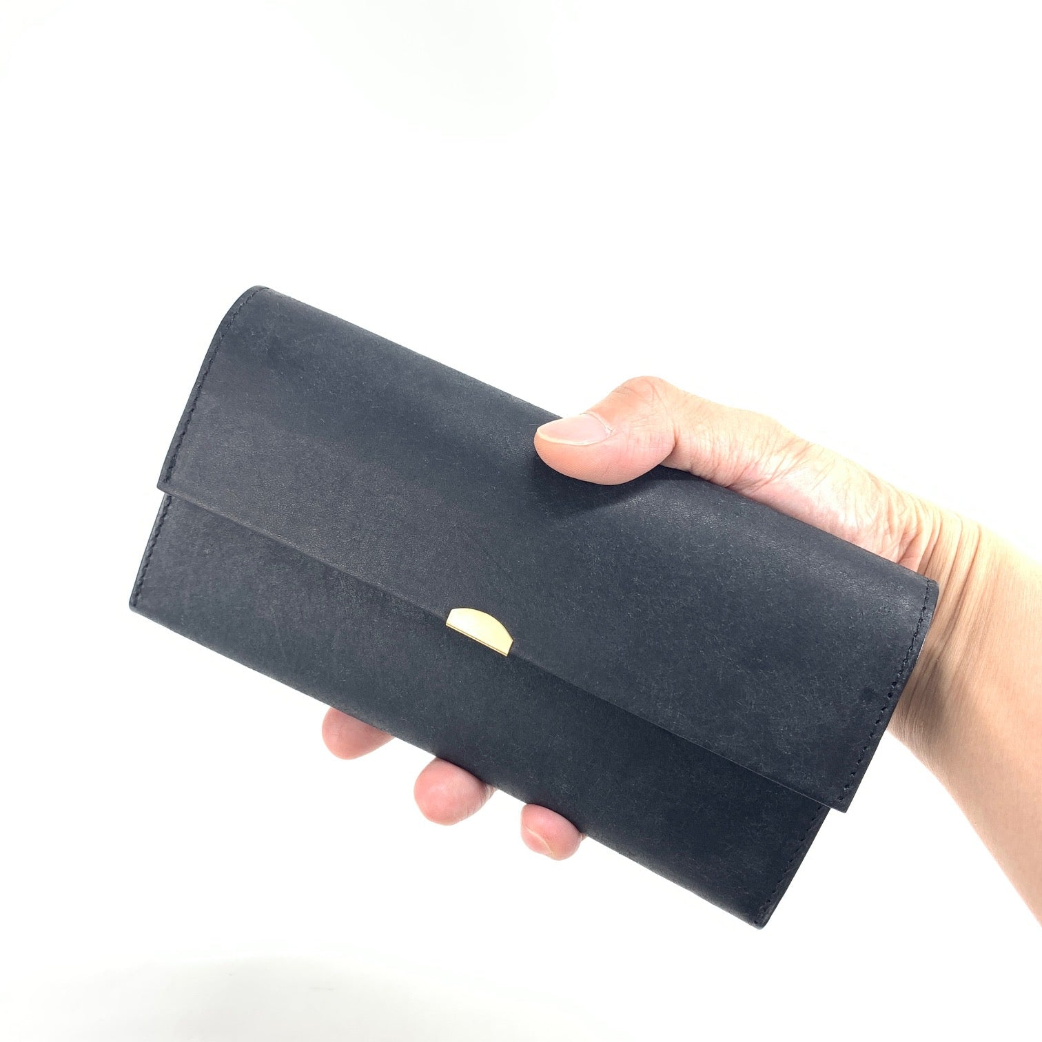 ANNAK プエブロレザー スリム長財布