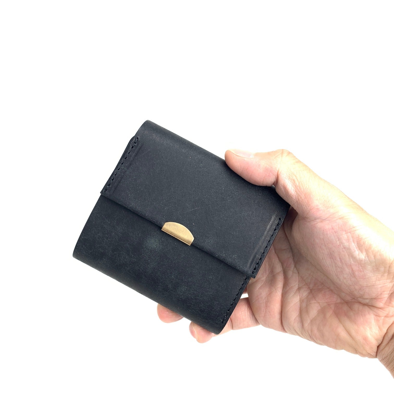 Anak Pueblo Leather Compact Wallet
