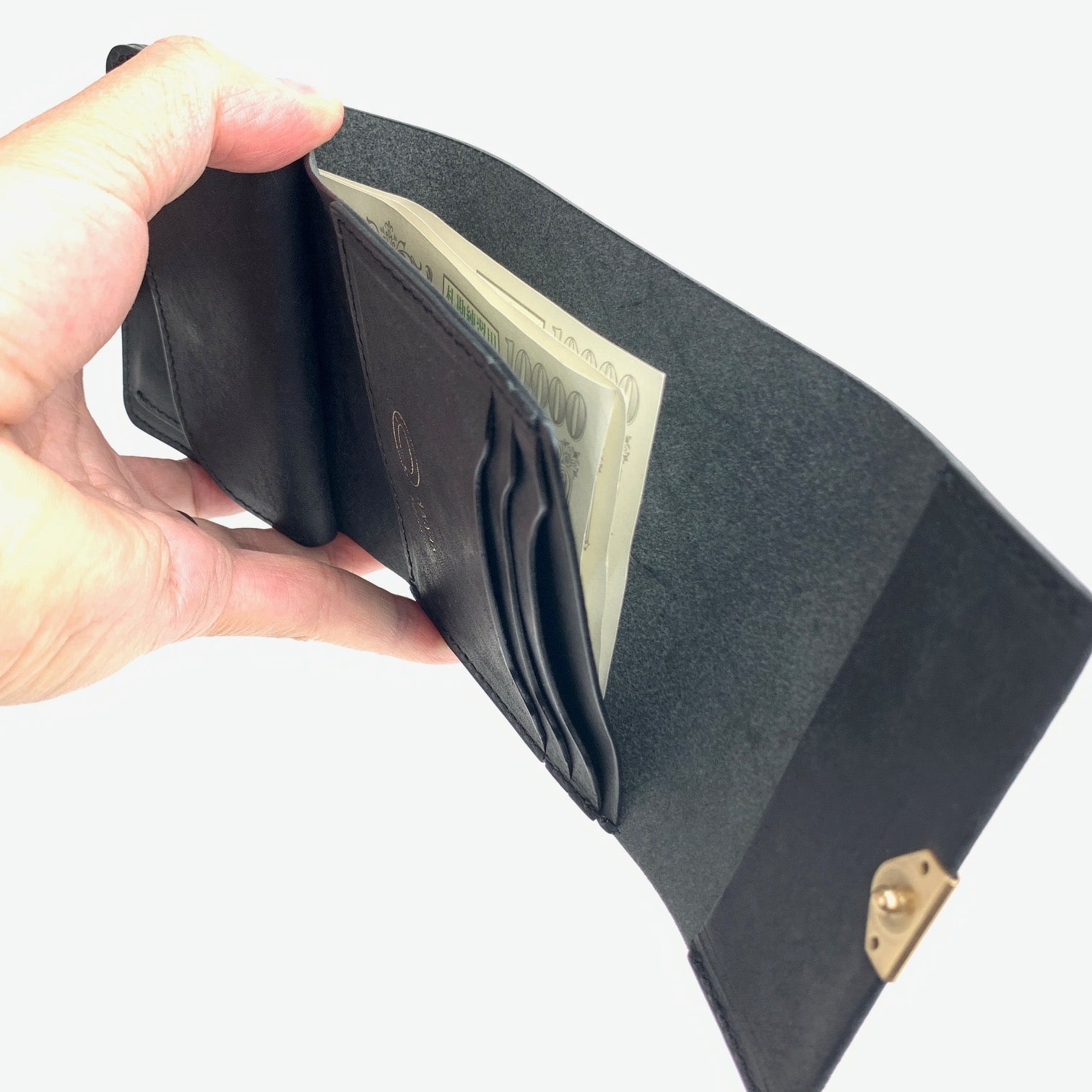Anak Pueblo Leather Compact Wallet – atelier ANNAK ONLINE