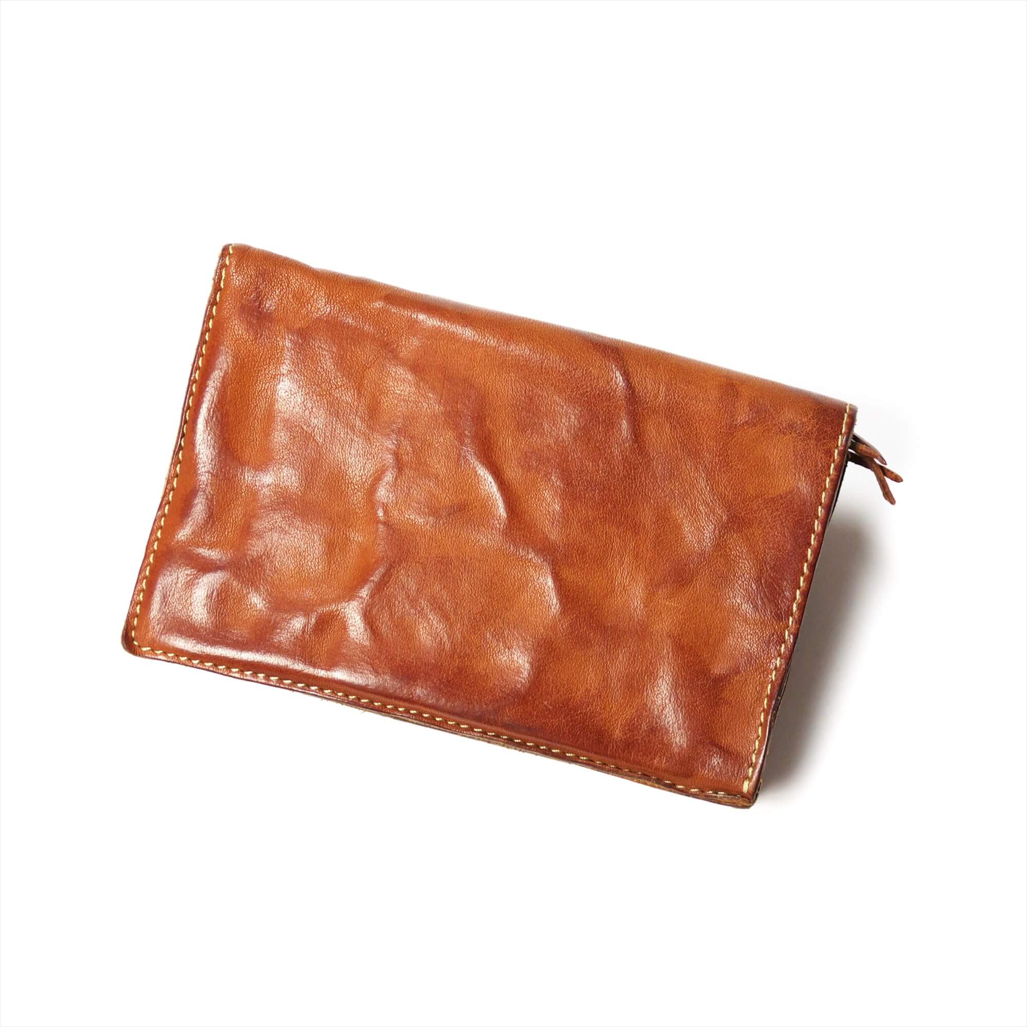 annak ミドルサイズハンドウォッシュ財布 ベージュ